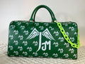 JM Money Green Duffel Bag