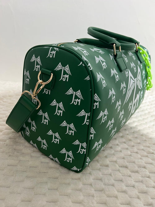 JM Money Green Duffel Bag