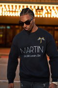 Black Martin Crewneck